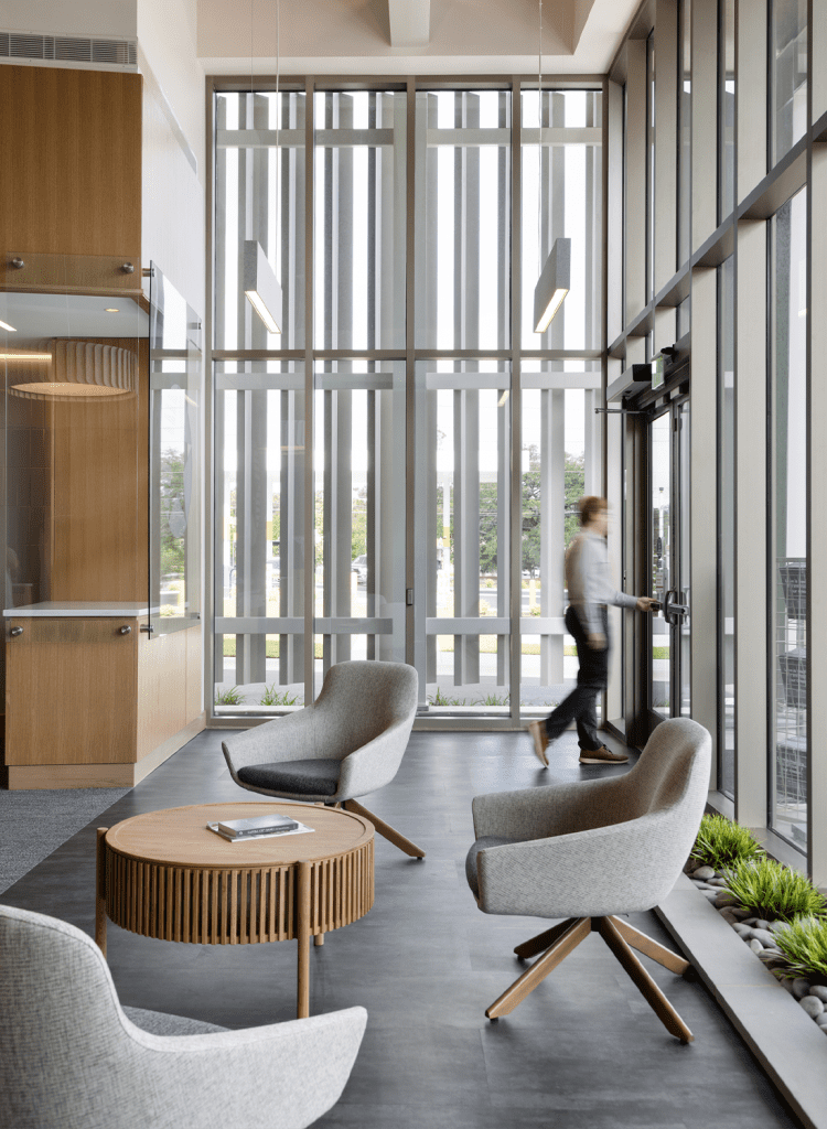 Interior of Capital City Bank