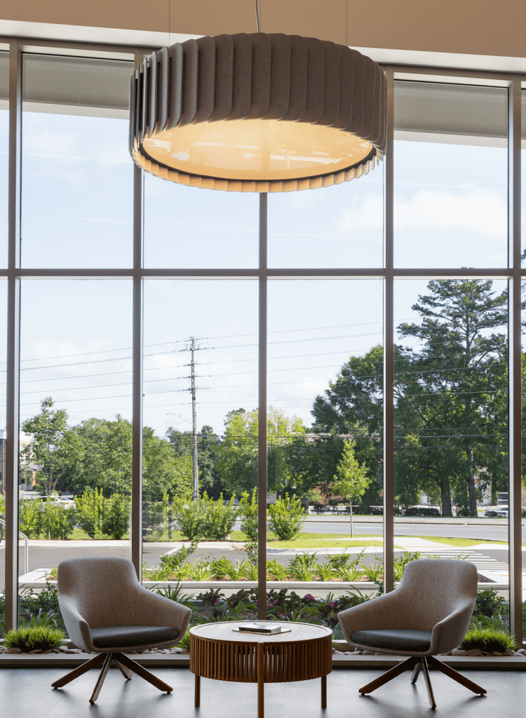 Interior of Capital City Bank