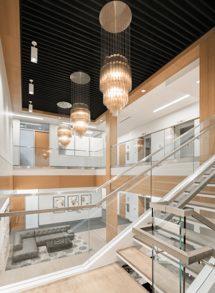 Interior of Ballard Building
