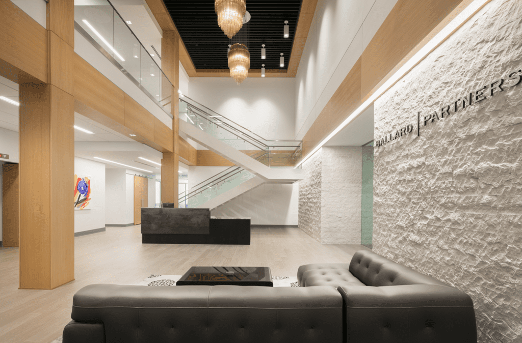 Interior of Ballard Building