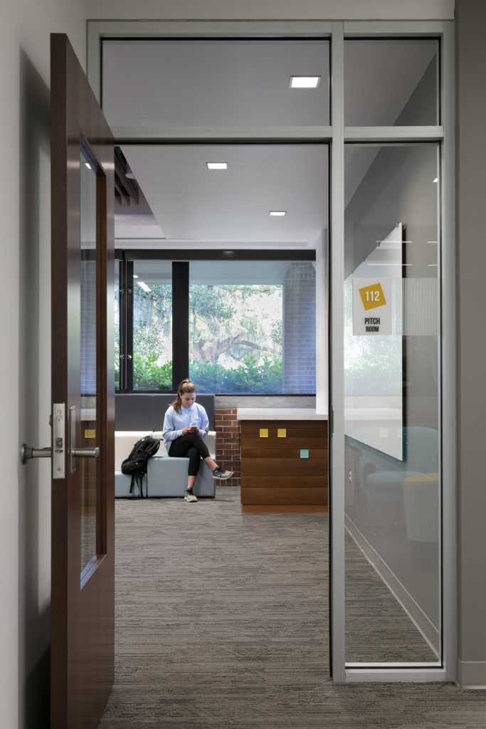 Interior of FSU Innovation Hub