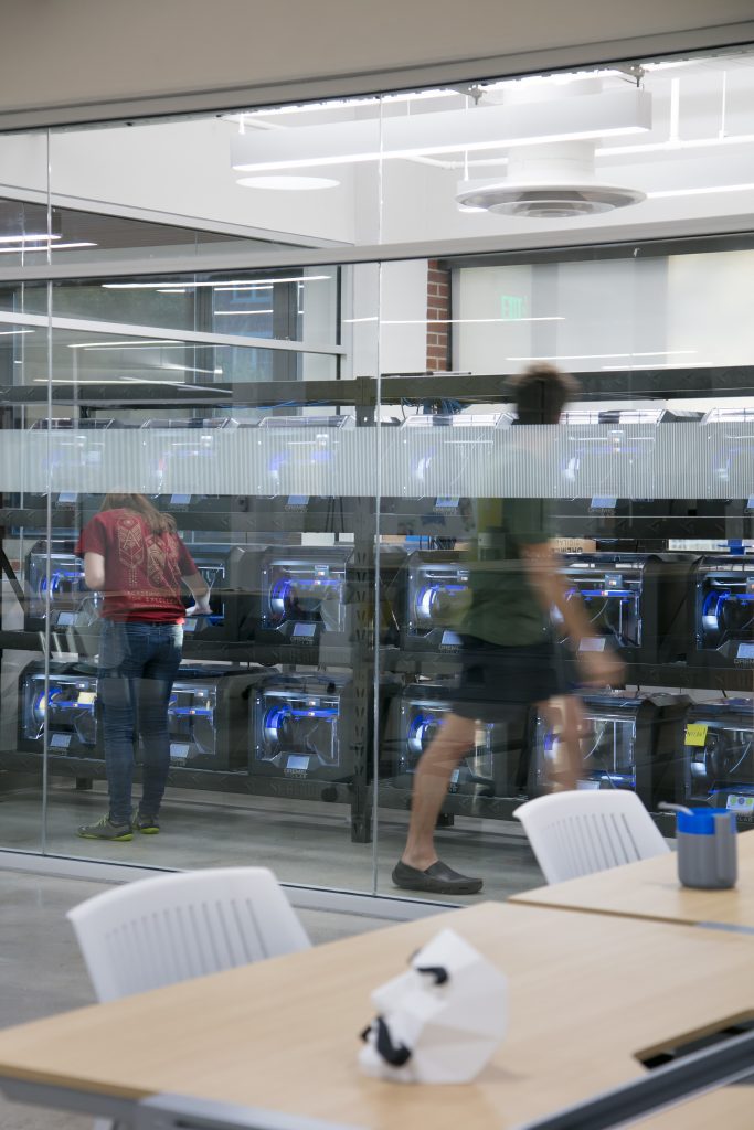 Interior of FSU Innovation Hub
