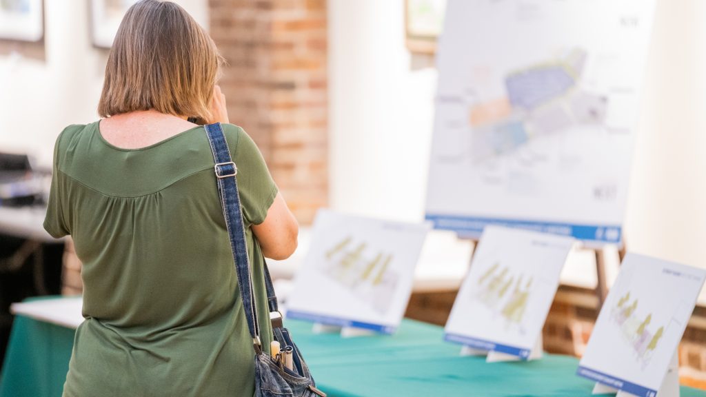 Gathering community input during a Community Design Charrette