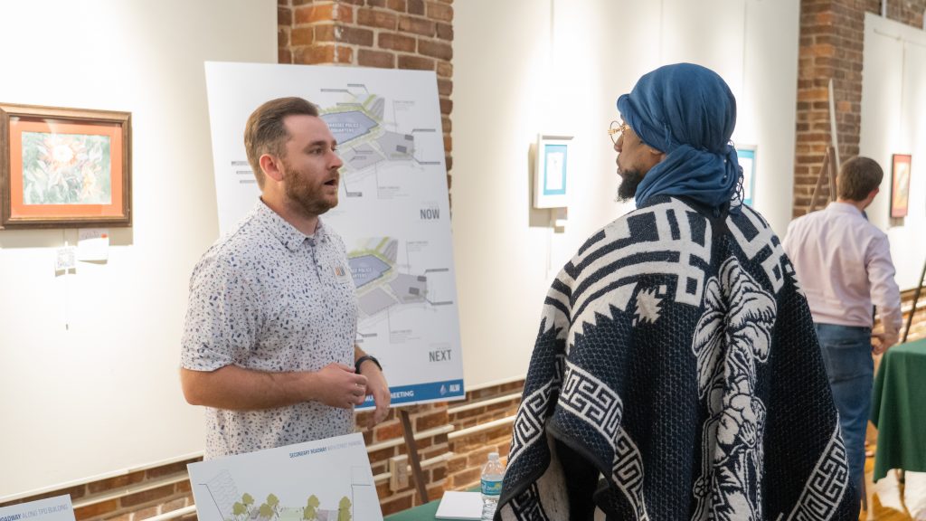 Gathering community input during a Community Design Charrette