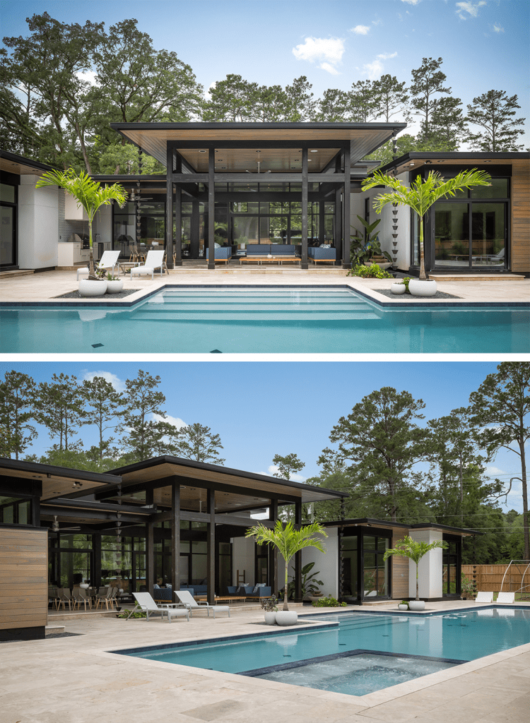 Exterior of residence